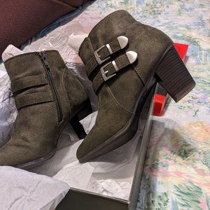 Rialto Army Green Bootie